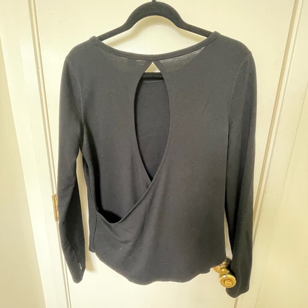 Black Old Navy cotton long sleeve Size XS